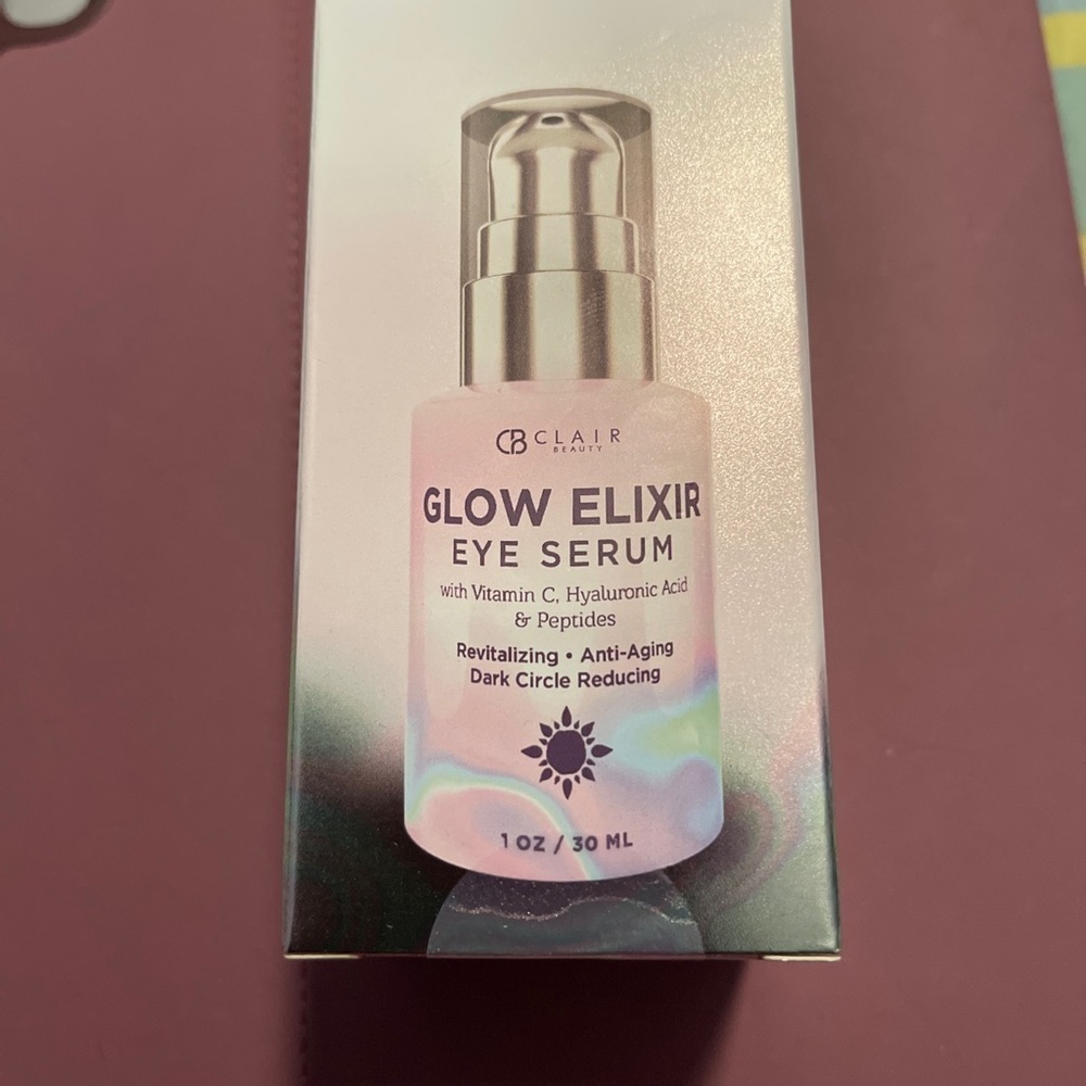 Glow Elixir‎ Eye Serum Vitamin C, Hyaluronic Acid